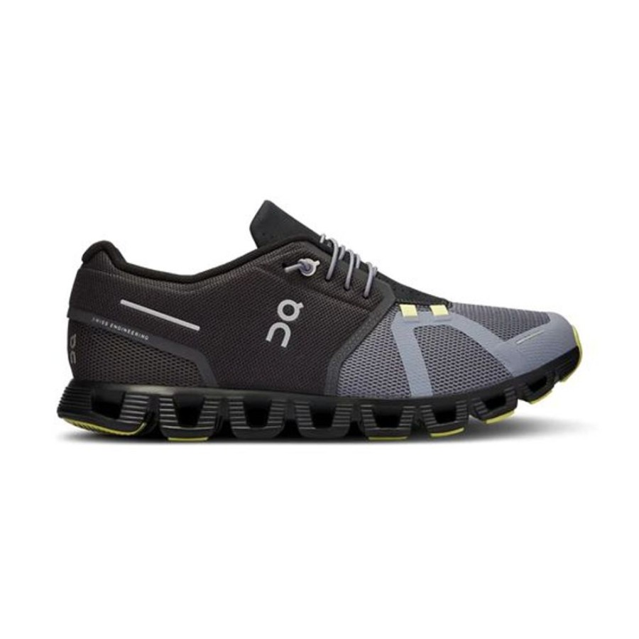 Men ON-RUNNING Sneakers | On-Running- Men'S Cloud 5 Athletic Shoe Magnet-Fossil