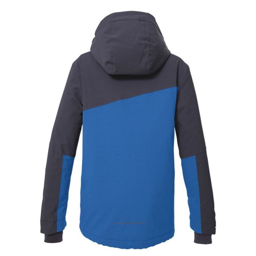 Kid KILLTEC Jackets & Outwear | Killtec- Boys Ksw 173 Ski Jacket Black Blue