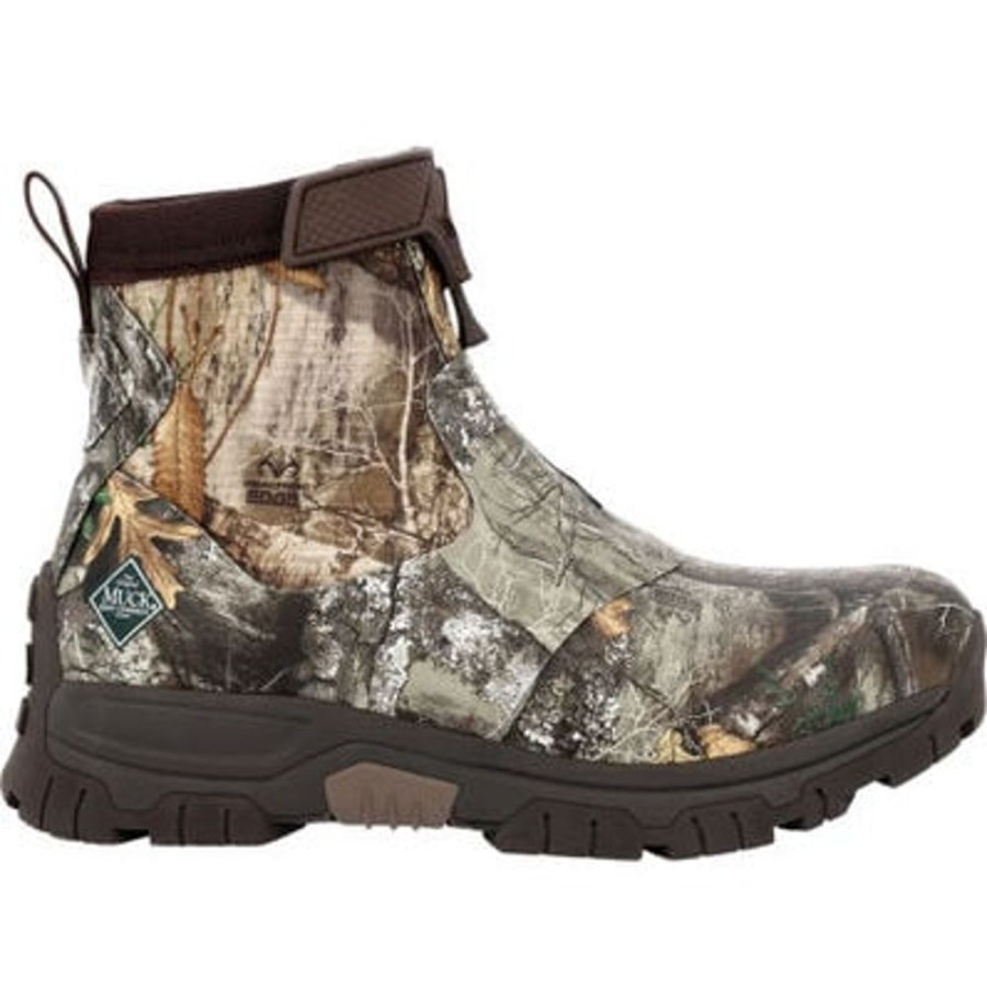 Men MUCK BOOT Winter Boots | Muck- Men'S Apex Mid Zip Winter Boot Bison-Realtree