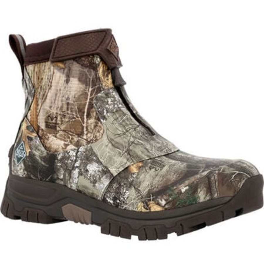 Men MUCK BOOT Winter Boots | Muck- Men'S Apex Mid Zip Winter Boot Bison-Realtree