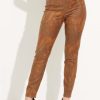 Women JOSEPH RIBKOFF Bottoms | Joseph Ribkoff- Women'S Autumn Print Pant Brown-Multi