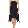 Women MAGICSUIT Cover-Ups | Magicsuit- Jersey Handkerchief Covertible Skirt Dress Black