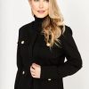 Women FRANK LYMAN Coats & Jackets | Frank Lyman- Button Down Jacket Black