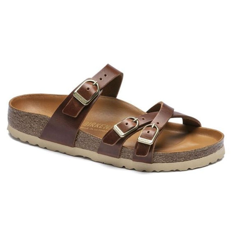 Women BIRKENSTOCK Sandals | Birkenstock- Women'S Franca Sandal Cognac