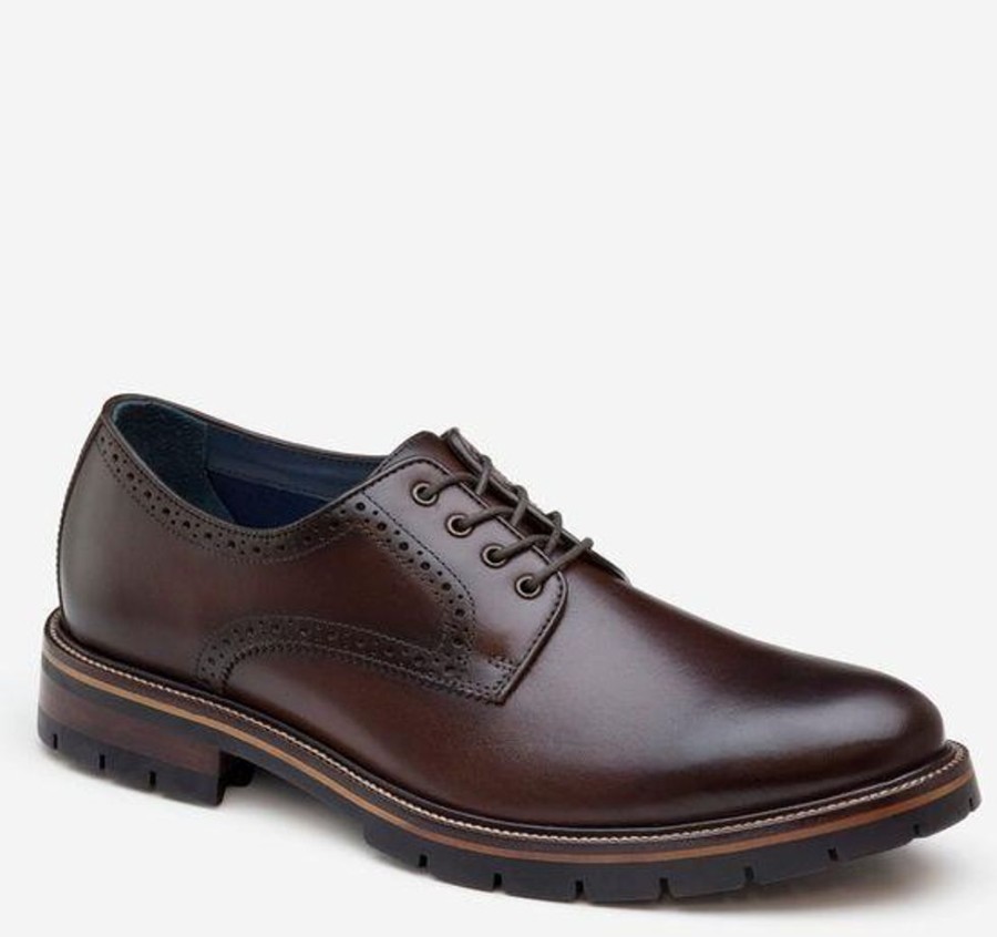 Men JOHNSTON & MURPHY Dress Shoes | Johnston & Murphy- Men'S Cody Dress Shoe Dark Brown