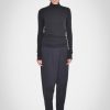 Women PAPER LABEL Tops | Paper Label- Anida Roll Neck Shirt Black