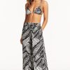 Women SEA LEVEL Cover-Ups | Sea Level- Ladies Pampas Beach Pant Black