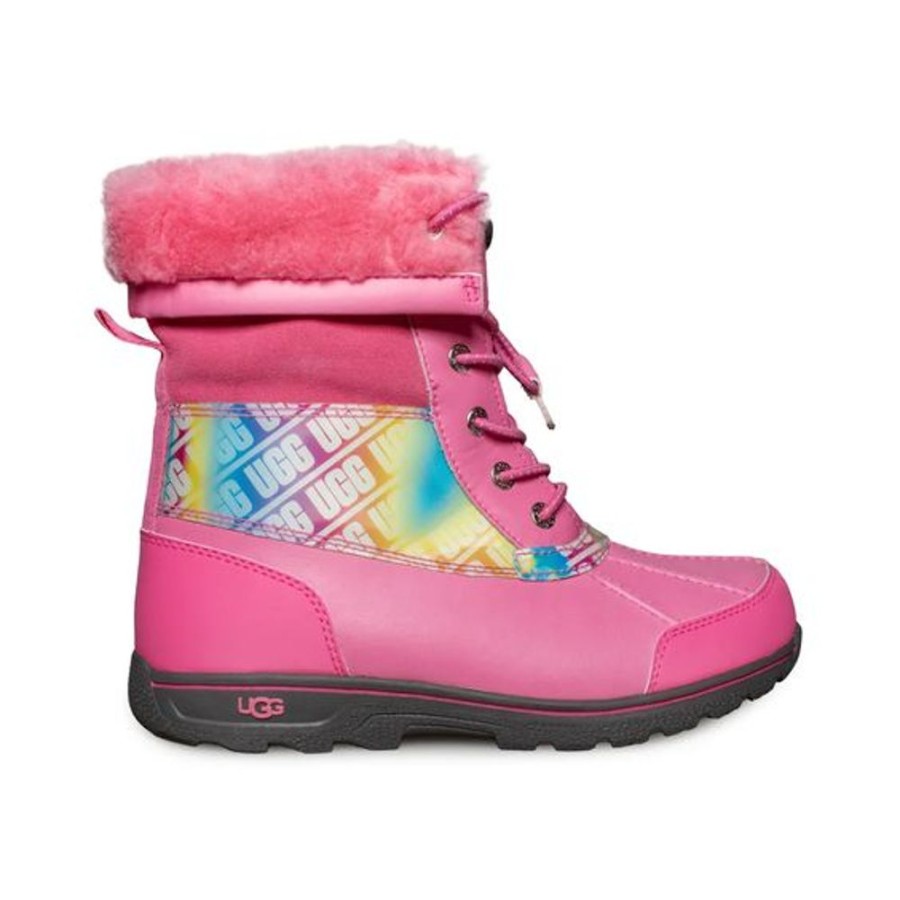 Kid UGGS Winter Boots | Ugg- Kids Butte Ii Chromatic Winter Boot Pink