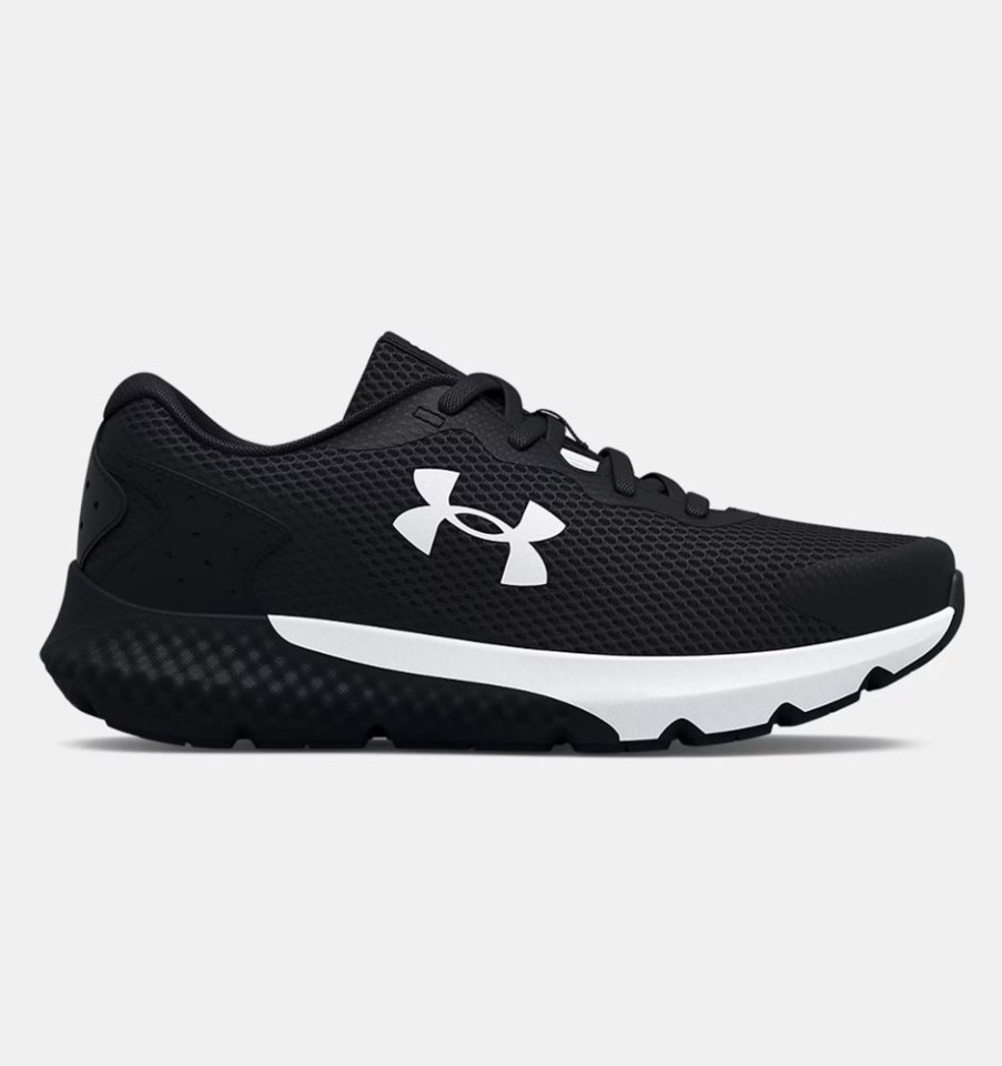 Kid UNDER ARMOUR Sneakers | Under Armour- Boys Rogue 3 Al Running Shoes Black