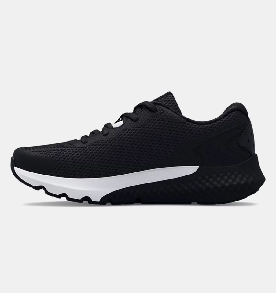 Kid UNDER ARMOUR Sneakers | Under Armour- Boys Rogue 3 Al Running Shoes Black