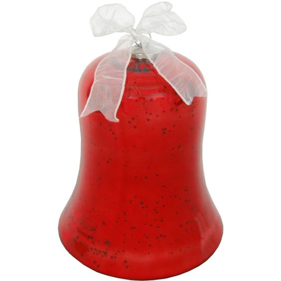 Cottage Kitchen INDIA HOUSE Decor | India House- Red Mercury Glass Bell