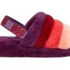 Women UGGS Slippers | Ugg- Women'S Fluff Yeah Slide Sweet Plum