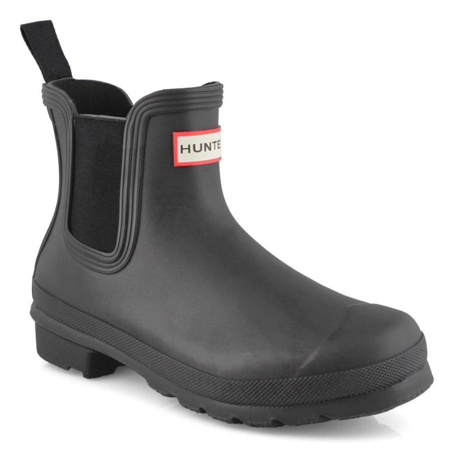 Women HUNTER Casual Footwear | Hunter- Women'S Original Chelsea Black