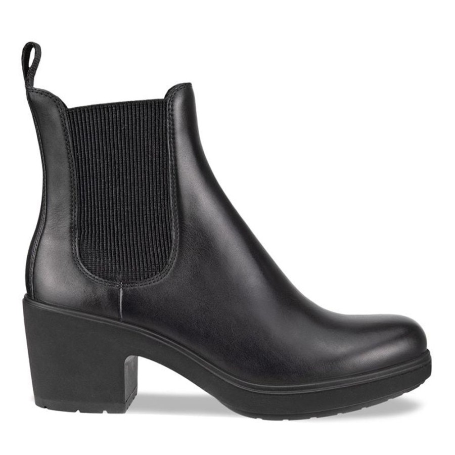 Women ECCO Dress Shoes | Ecco- Women'S Metropole Zurich Boot Black