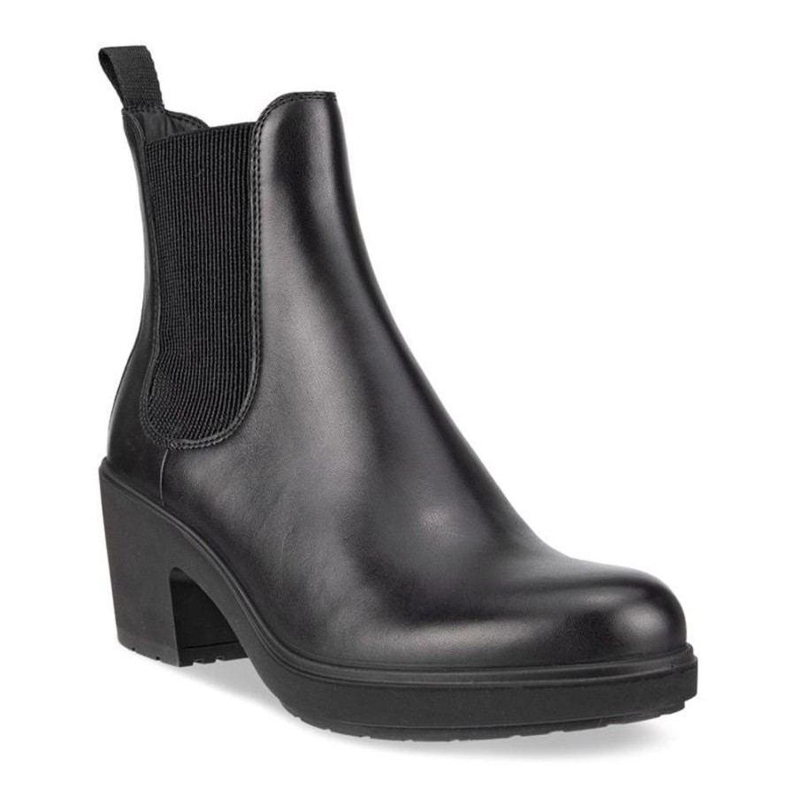 Women ECCO Dress Shoes | Ecco- Women'S Metropole Zurich Boot Black