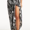 Women SEA LEVEL Cover-Ups | Sea Level- Ladies Pampas Sarong Black