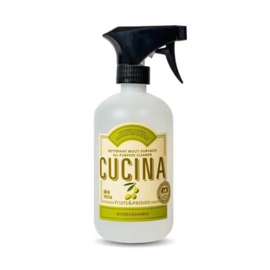 Cottage Kitchen F&P FRUITS & PASSIONS Cleaning | Fruits & Passion-Cucina Coriander & Olive Tree All Purpose Cleaner 500Ml