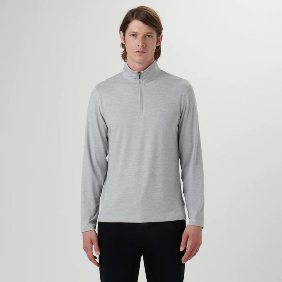 Men BUGATCHI Tops | Bugatchi- Men'S Uv50 Performance Pullover