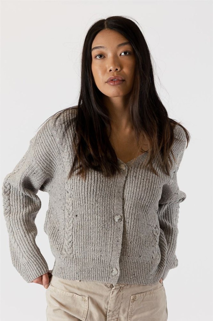 Women LYLA & LUXE Tops | Lyla & Luxe- Ladies Rome Cardigan