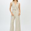 Women JOSEPH RIBKOFF Rompers | Joseph Ribkoff- Sleeveless Zip Front Jumpsuit