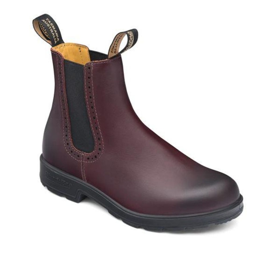 Women BLUNDSTONE Casual Footwear | Blundstone-Women'S 1352 High-Top Chelsea Boot Burgundy