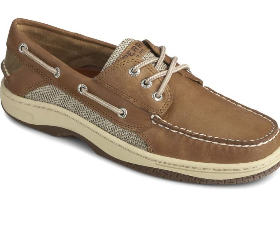 Men SPERRY Casual Footwear | Sperry- Men'S Billfish 3-Eye Boat Shoe Tan