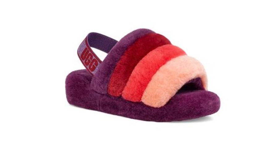 Women UGGS Casual Footwear | Ugg- Women'S Fluff Yeah Slide Sweet Plum