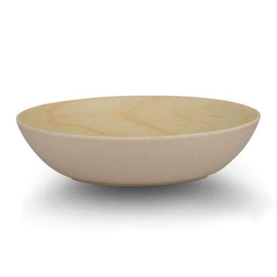 Cottage Kitchen INTER-CONTINENTAL MERCANTILE Serving Ware | Inter-Continental- Bamboo Maple Sand Bowl 20Cm-25Oz