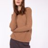 Women PISTACHE Tops | Pistache- Quadro Knit Sweater