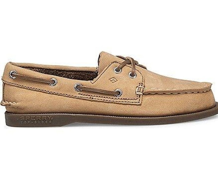 Kid SPERRY Casual Footwear | Sperry- Big Kids' Original Authentic Boat Shoe Light Brown